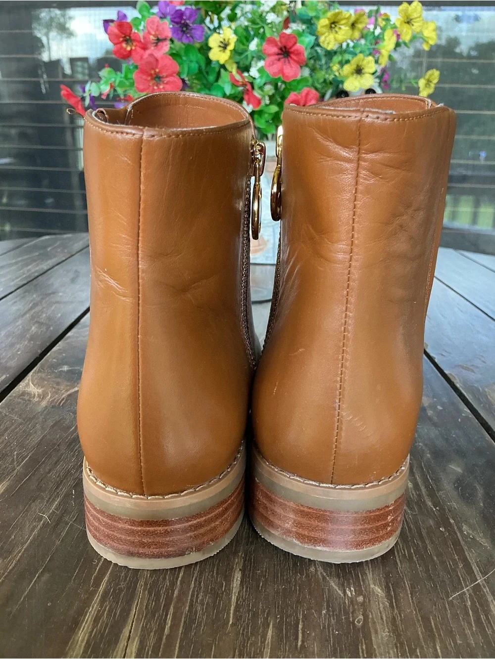 Michael Kors brown leather